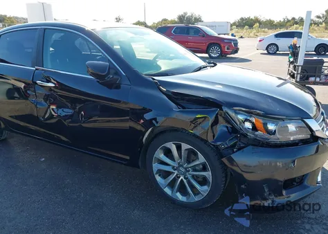 2013 Honda Accord Sport from USA, damaged, VIN 1HGCR2F53DA177564